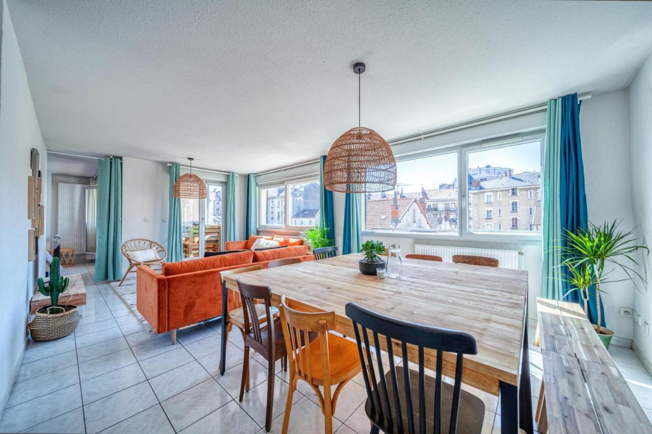Le Reverso, T6 En Duplex & Vue Incroyable Grenoble Bagian luar foto